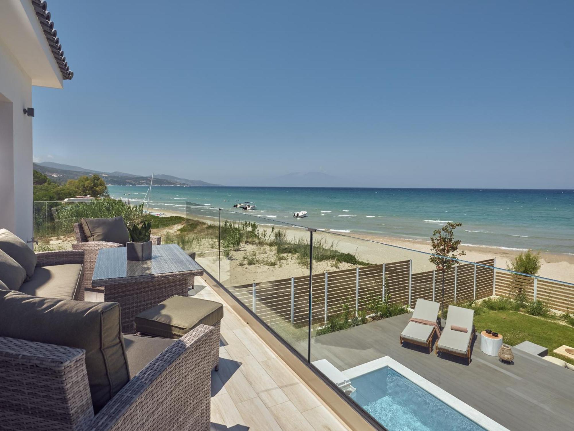 Villa Bright Coast Superior Alykes  Exterior foto