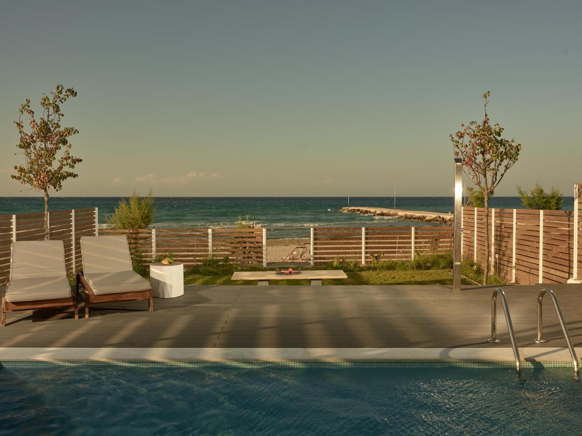 Villa Bright Coast Superior Alykes  Exterior foto