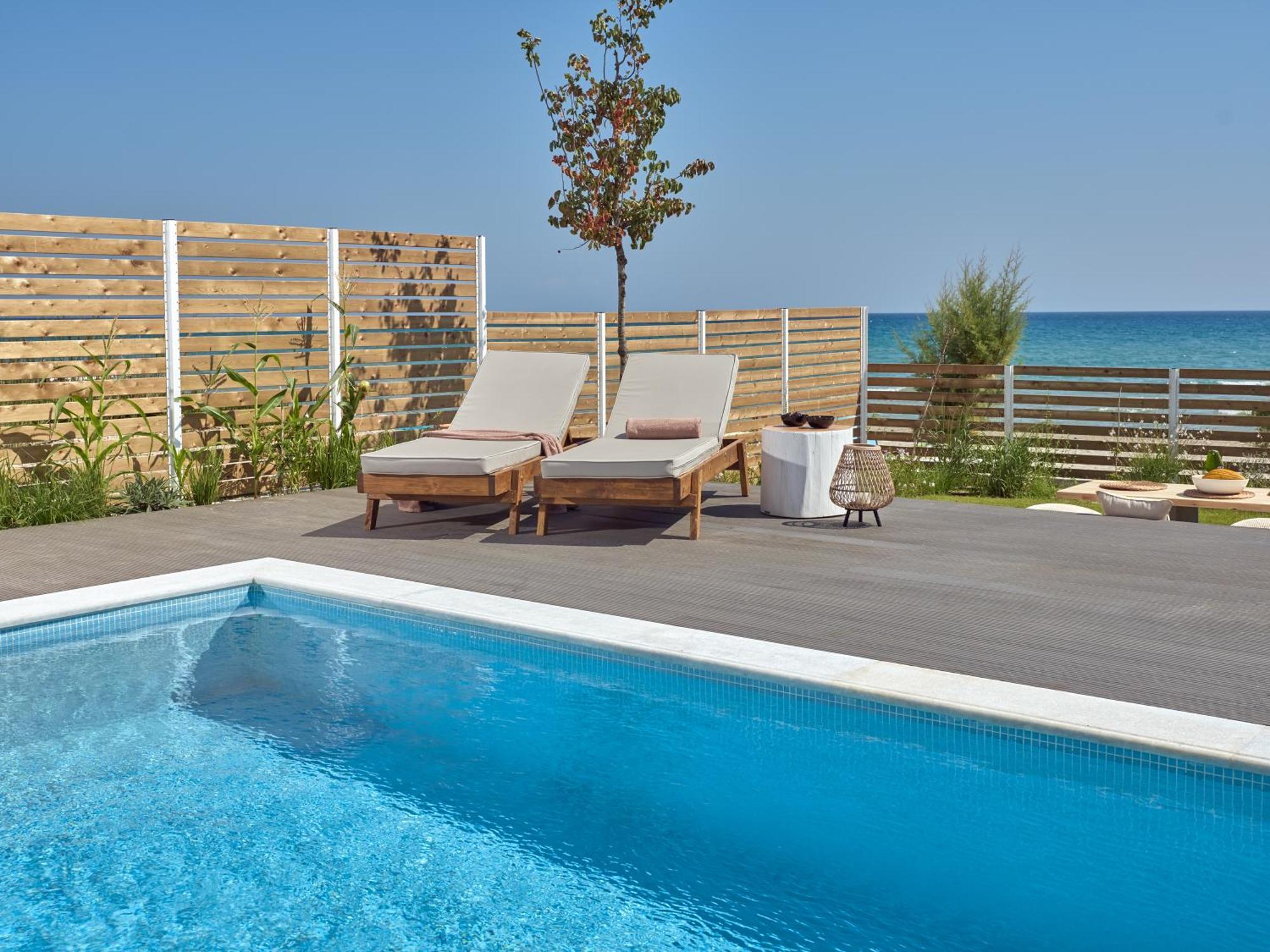 Villa Bright Coast Superior Alykes  Exterior foto