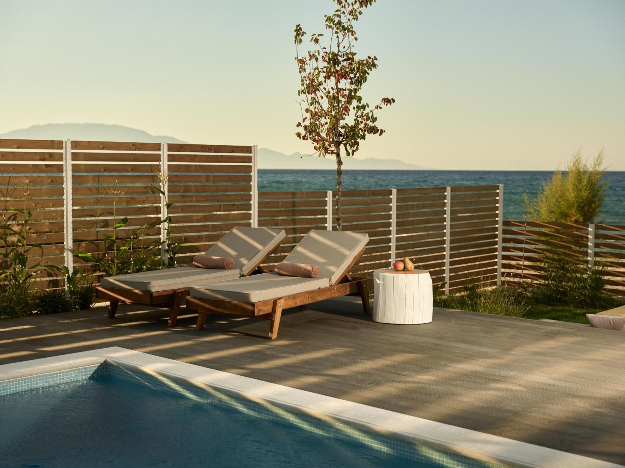 Villa Bright Coast Superior Alykes  Exterior foto